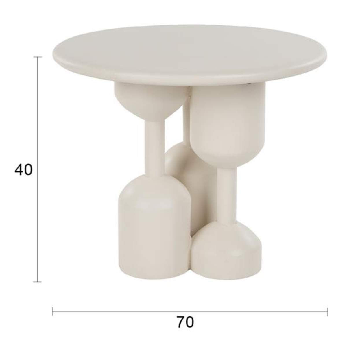 Beau&Co Side Table Dec