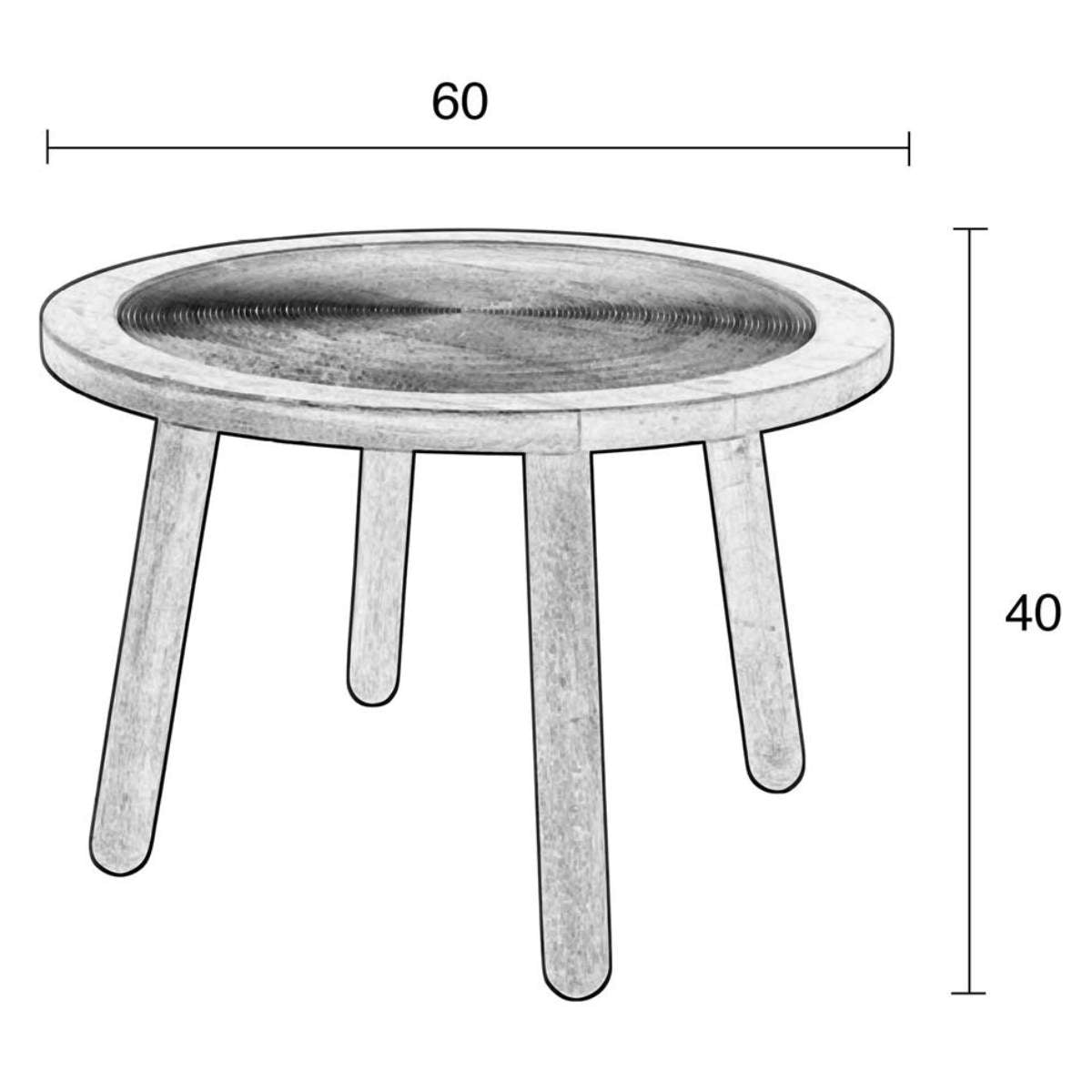 Zuiver Side Table Dendron