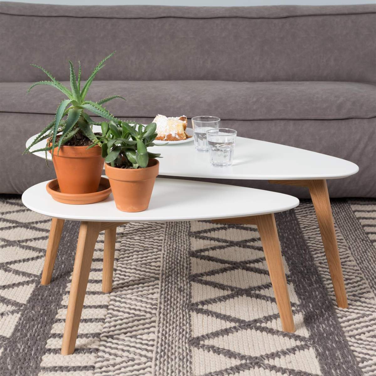 Beau&Co Side Table Drop Set Of 2