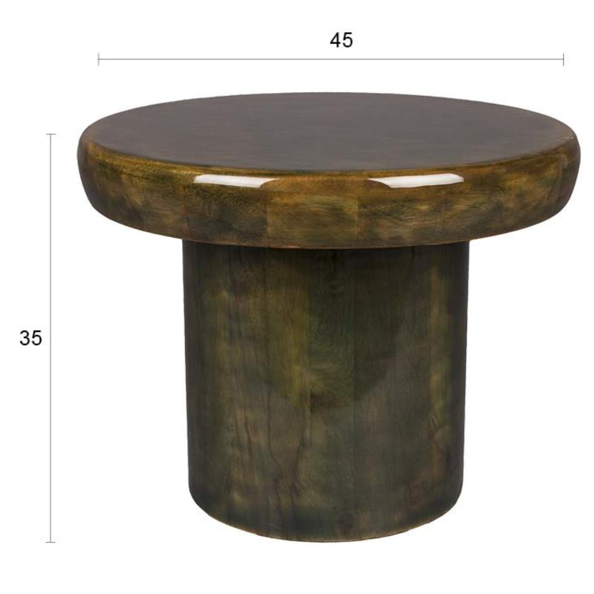 Dutch Bone Side Table Mush
