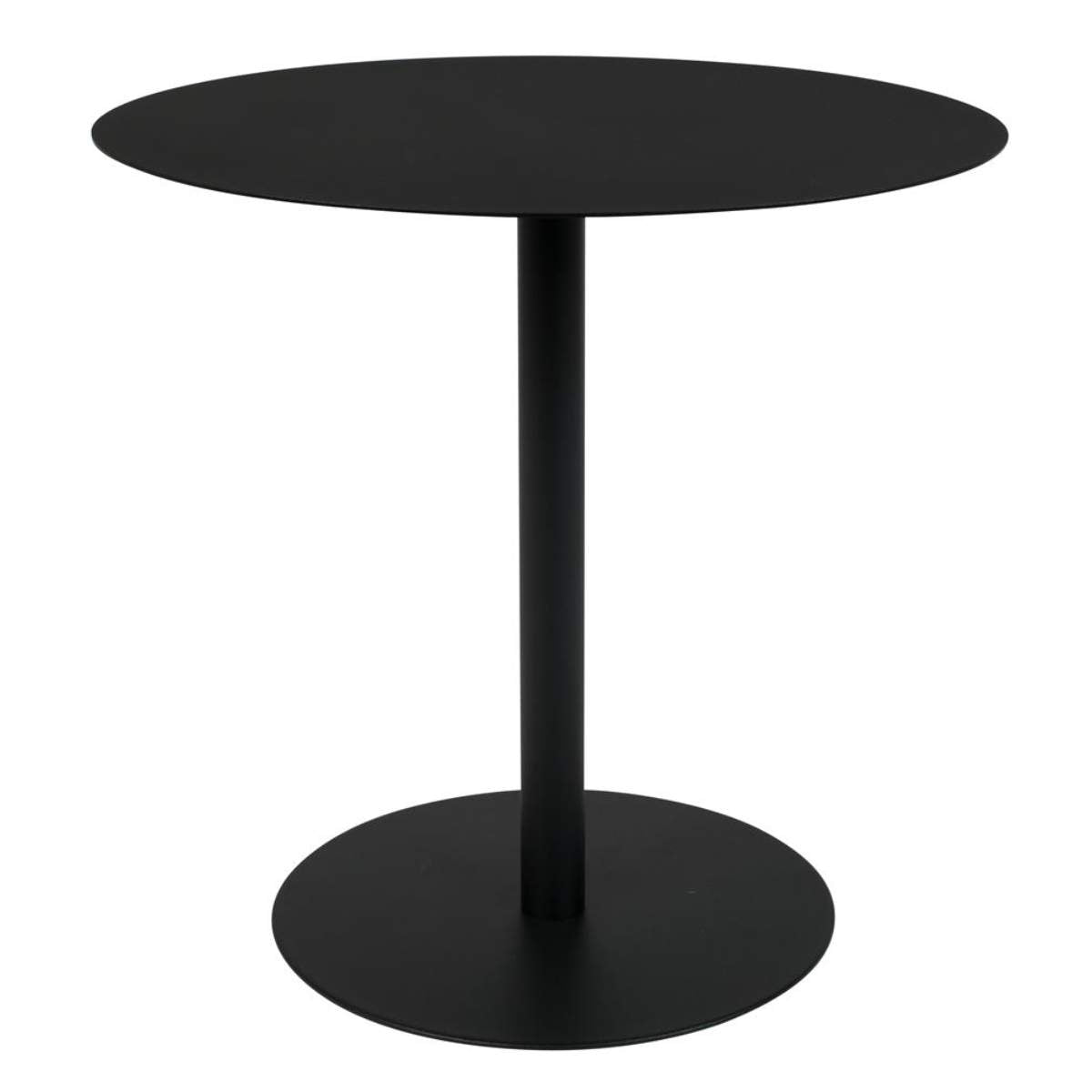 Zuiver Side Table Snow Black Round