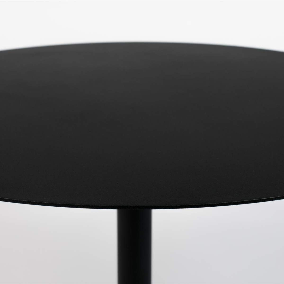 Zuiver Side Table Snow Black Round