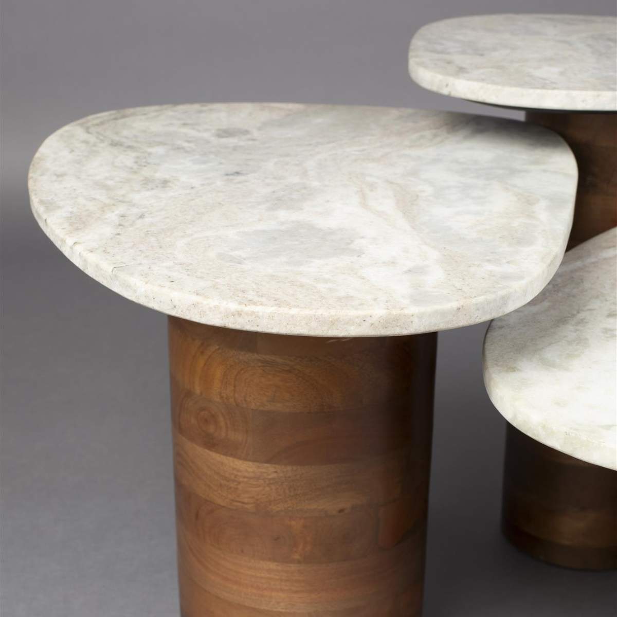Dutch Bone Side Table Suki (Set of 3)
