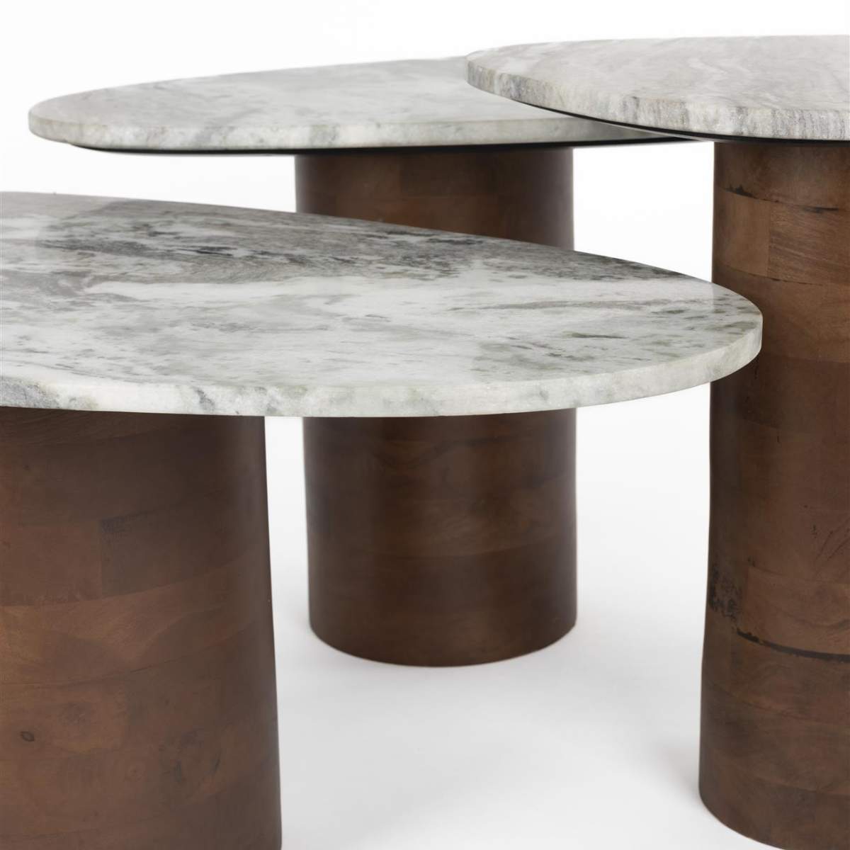 Dutch Bone Side Table Suki (Set of 3)