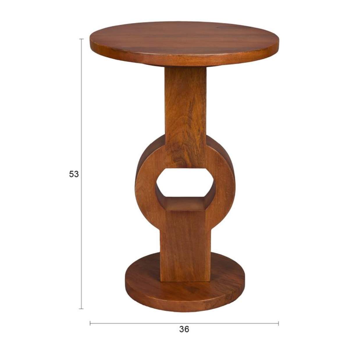 Dutch Bone Side Table Tondo
