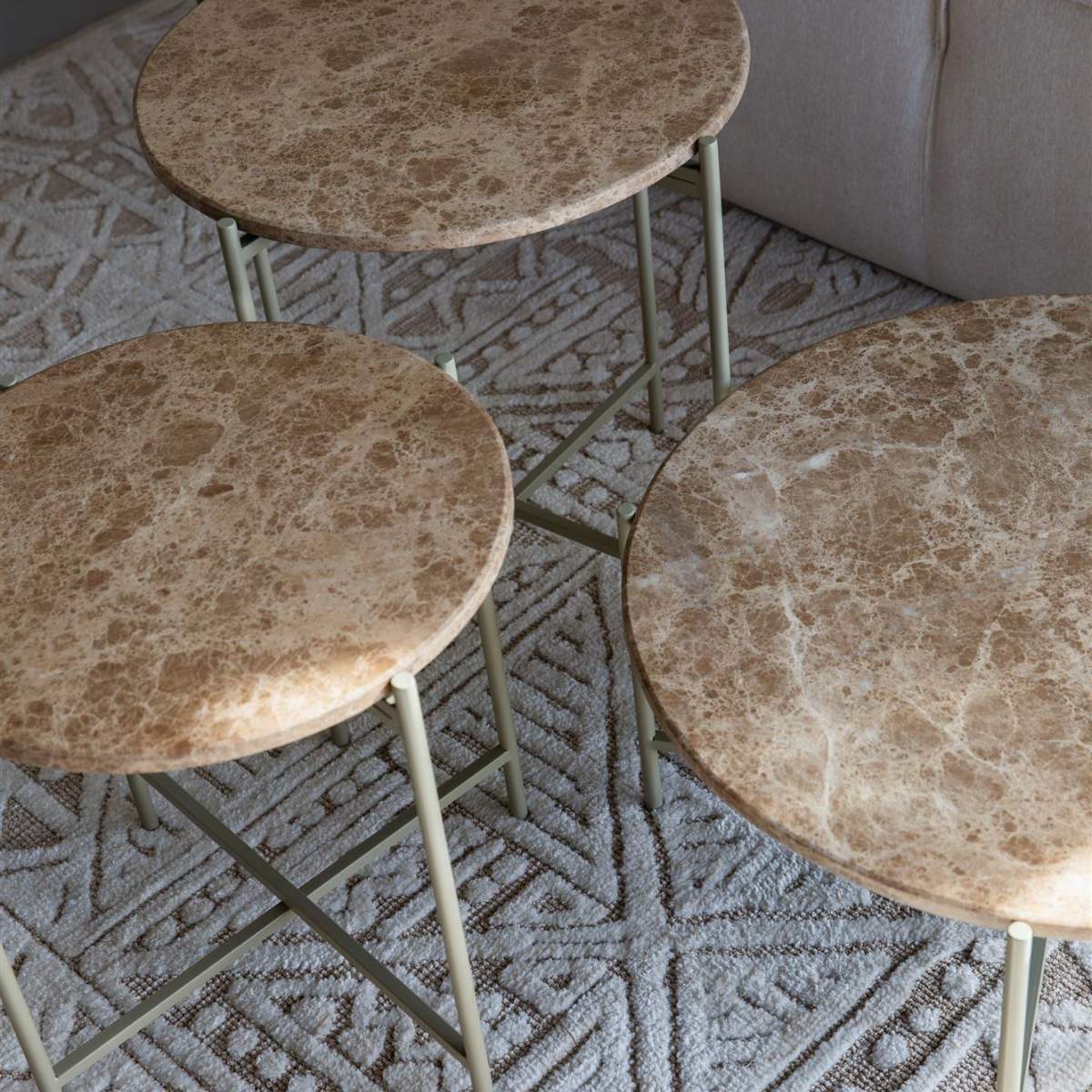 Beau&Co Side Table Tooz Beige