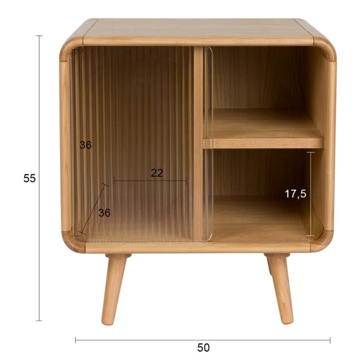Zuiver Side Table / Bed Stand Rise