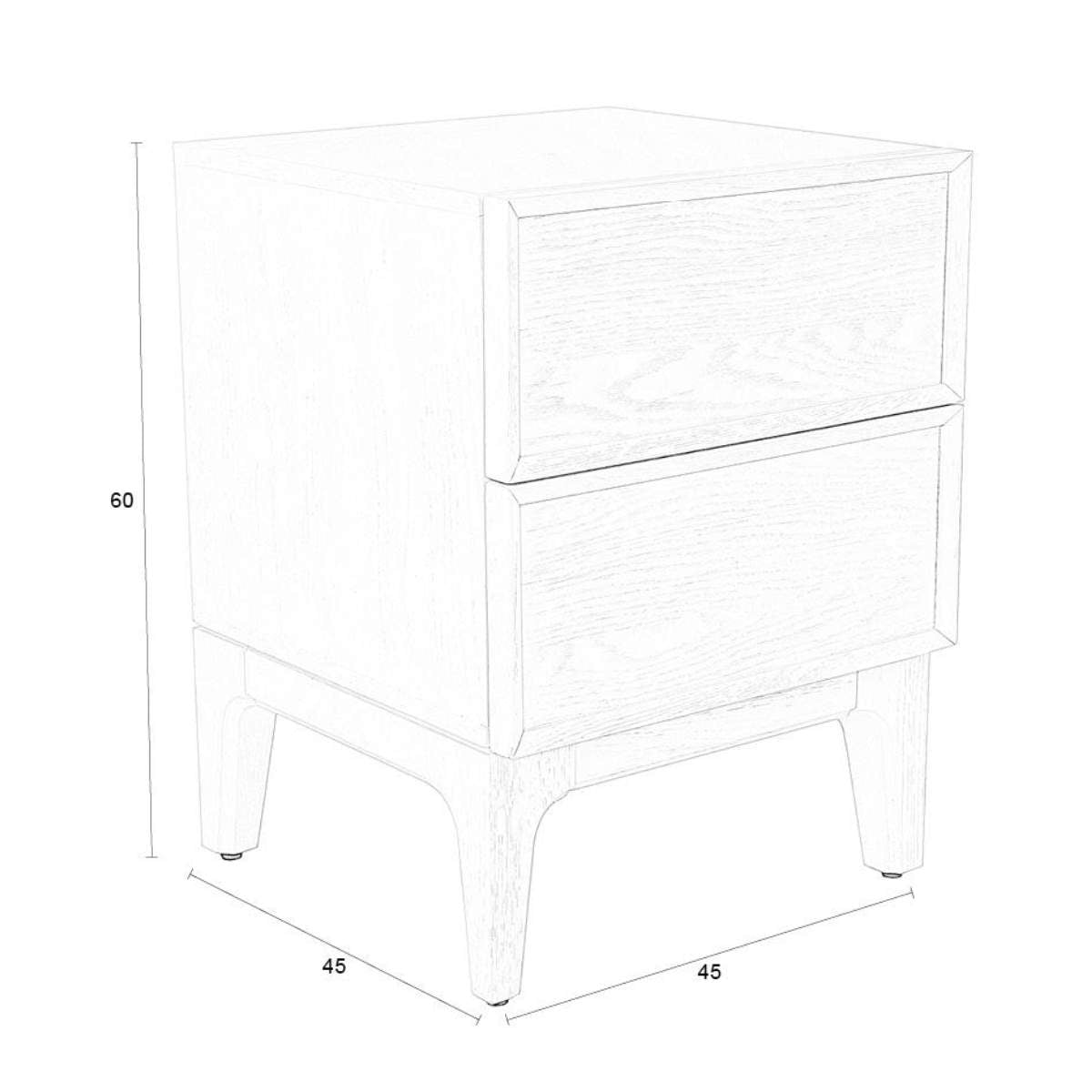 Zuiver Side Table / Bedstand June