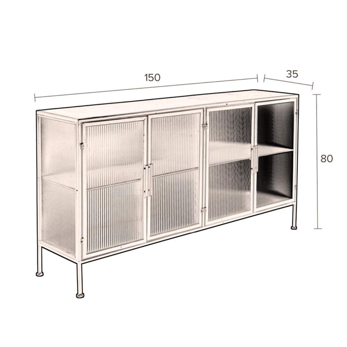 Dutch Bone Sideboard Boli