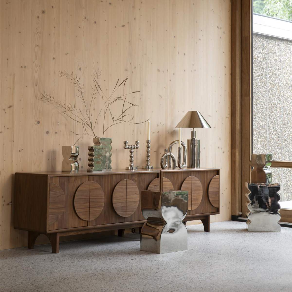 Zuiver Sideboard Groove 3 Doors