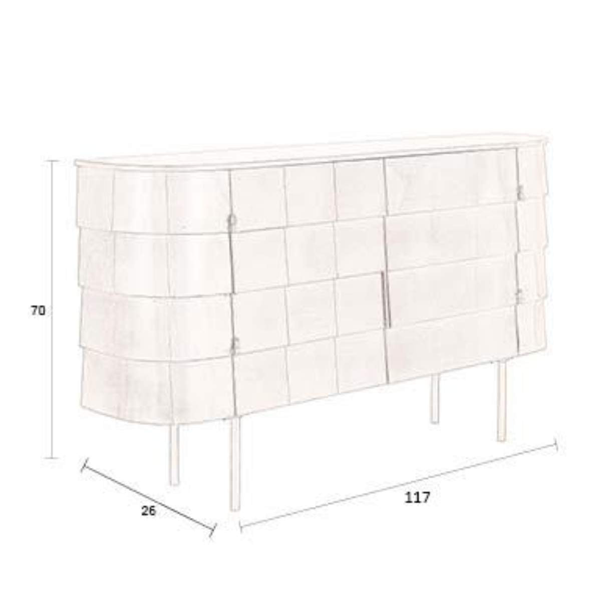 Dutch Bone Sideboard Hanna