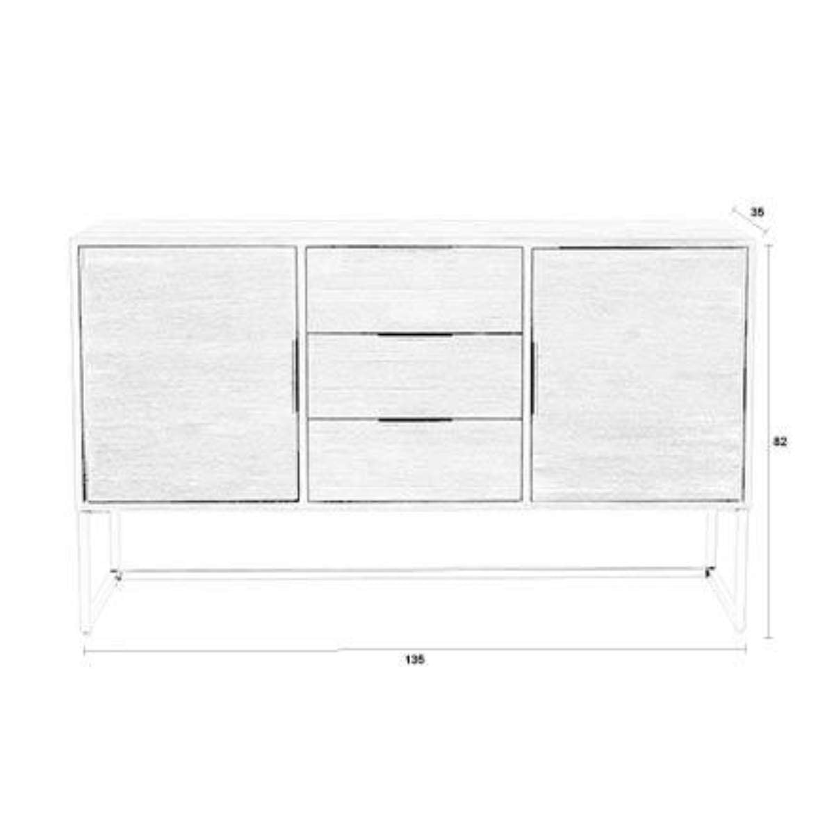 White Label Living Sideboard Webster high