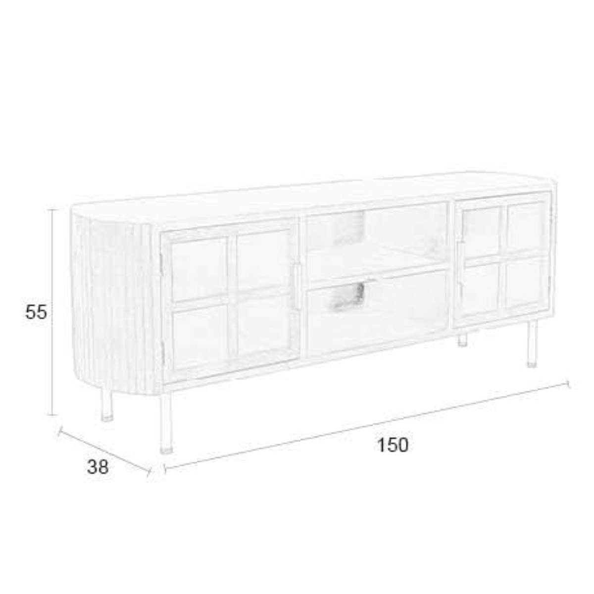 Beau&Co Sideboard Yaz Low