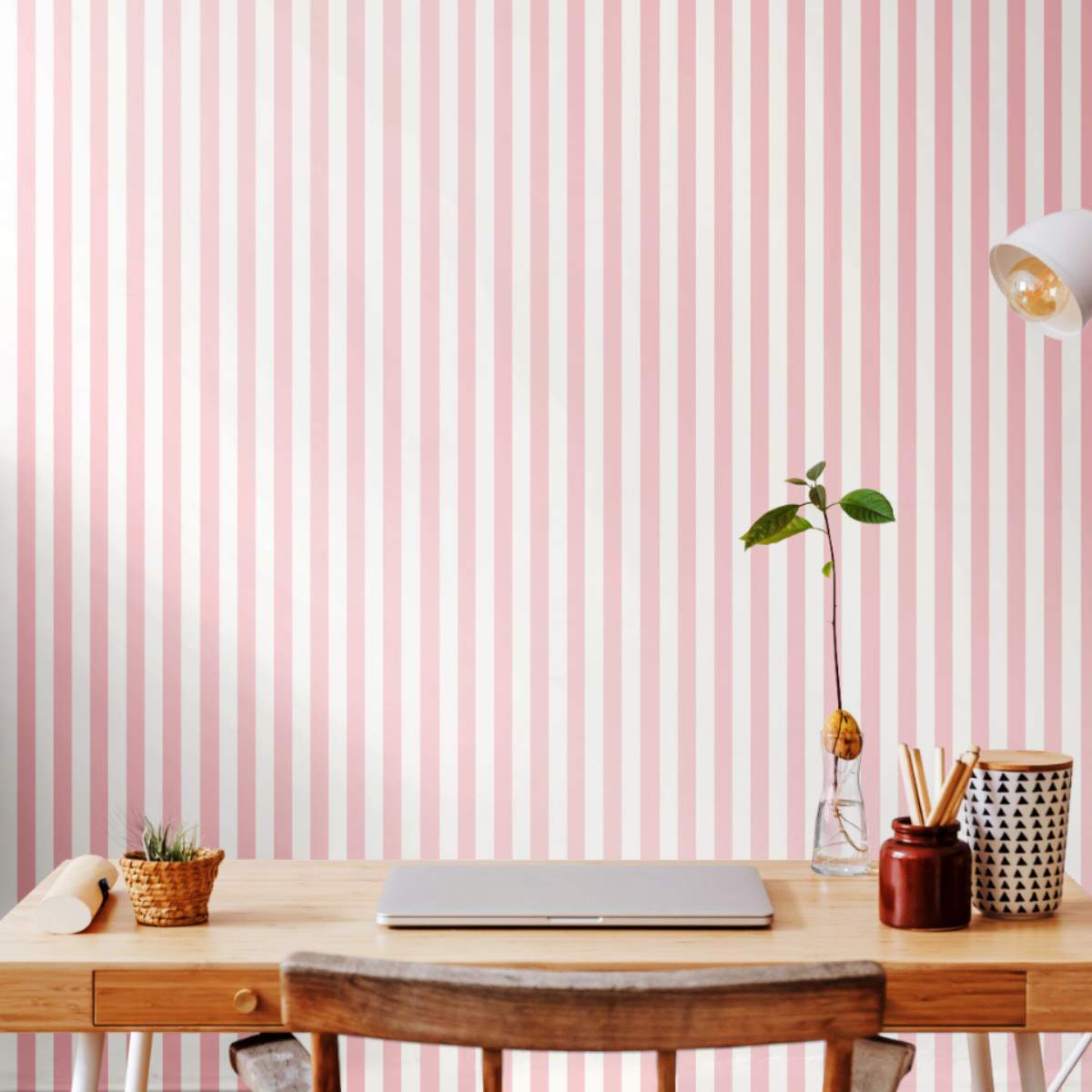 Ohpopsi Simply Stripes Candy Stripe - Rose
