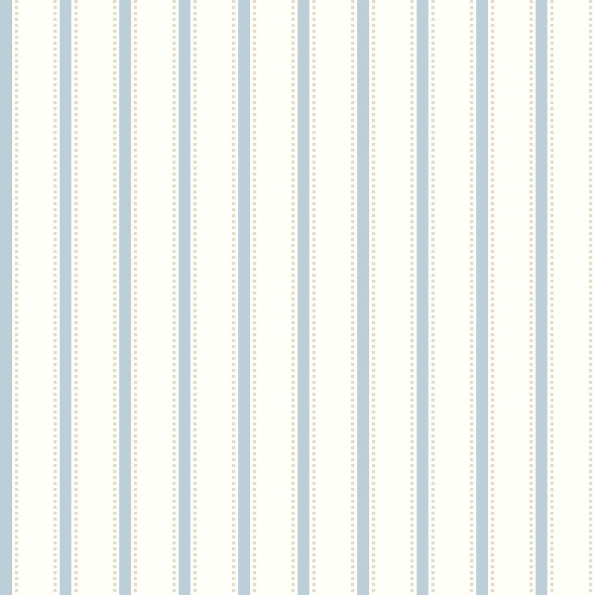 Ohpopsi Simply Stripes Ticking Stripe - Sky