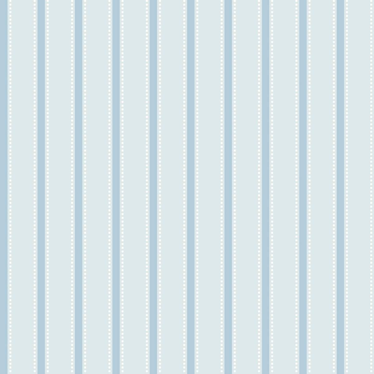 Ohpopsi Simply Stripes Ticking Stripe - Wedgewood