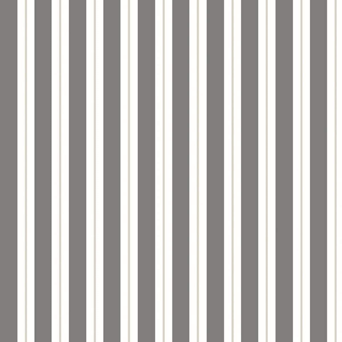 Ohpopsi Simply Stripes Wide Multi Stripe - Charcoal