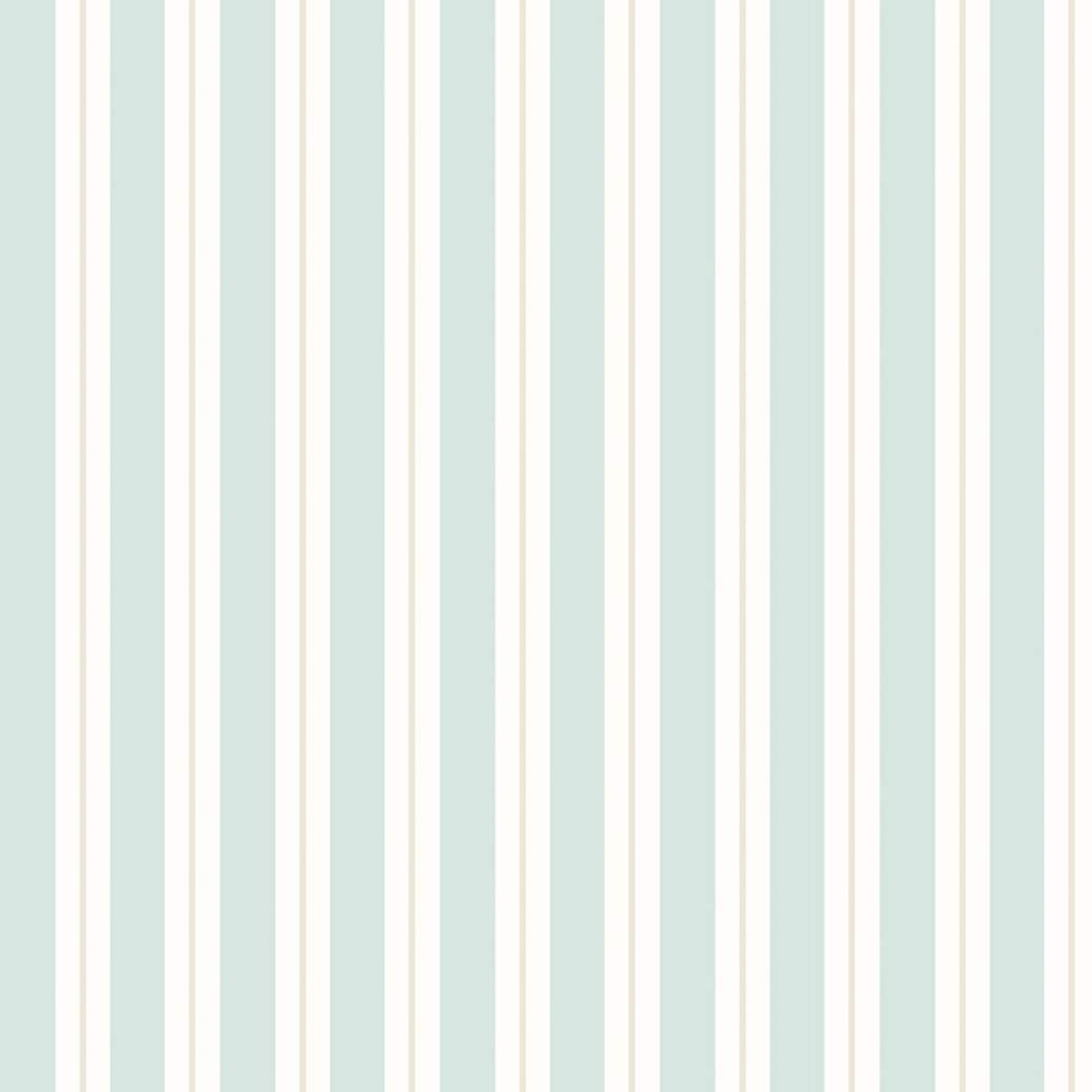 Ohpopsi Simply Stripes Wide Multi Stripe	- Seafoam
