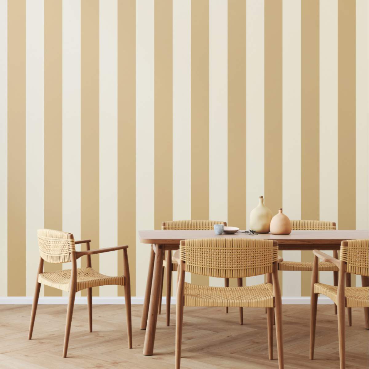 Ohpopsi Simply Stripes Wide Stripe - Sand