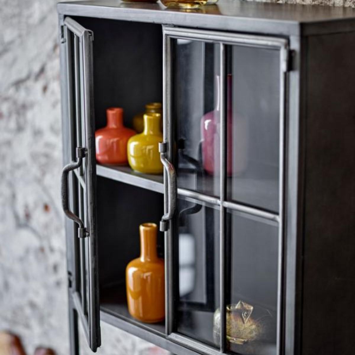 Bloomingville Sindre Cabinet - Black Metal