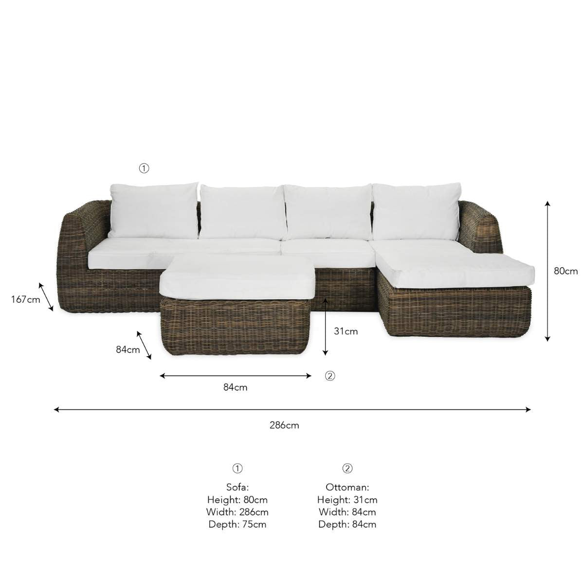 Garden Trading Skala Sofa Set