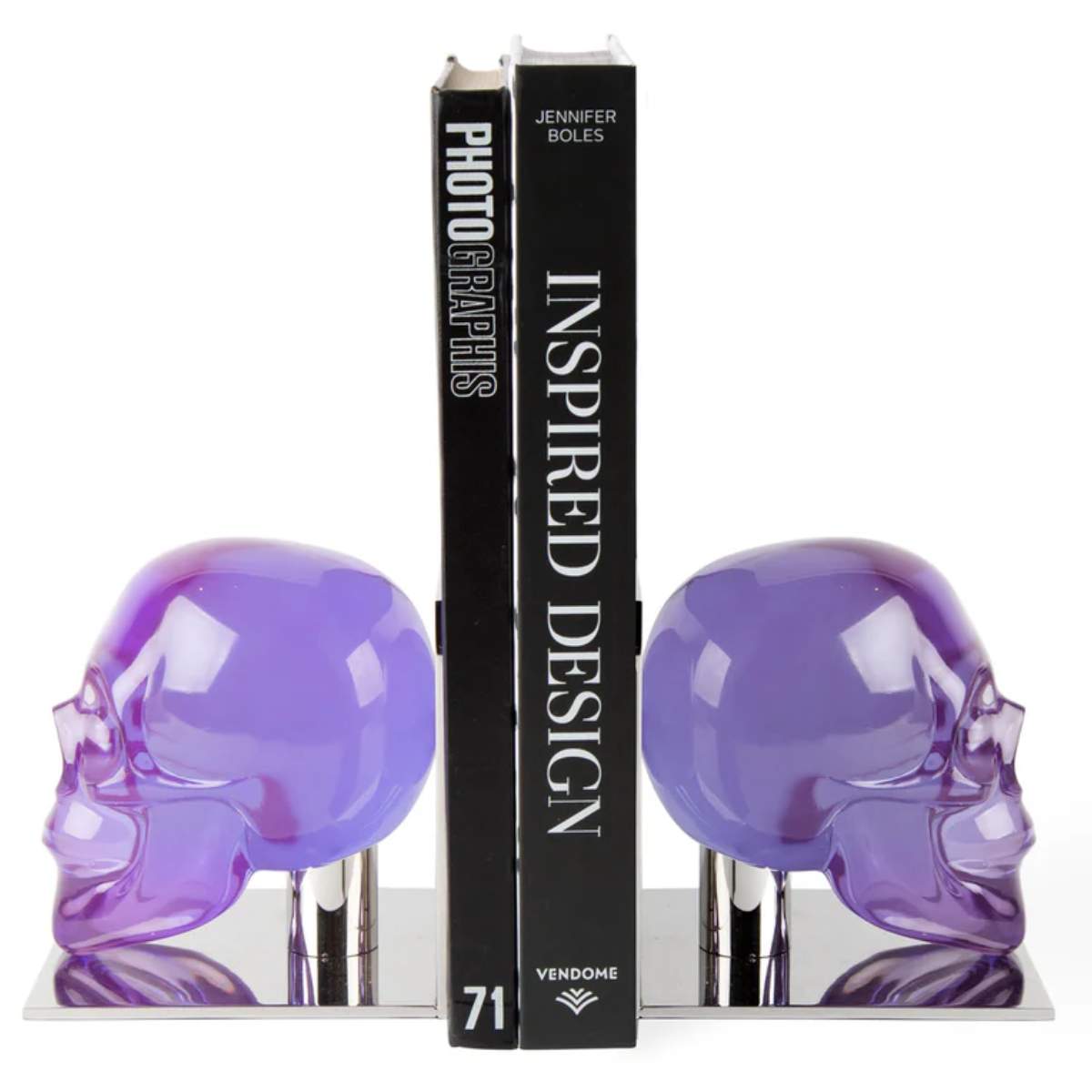 Jonathan Adler Skull Bookends