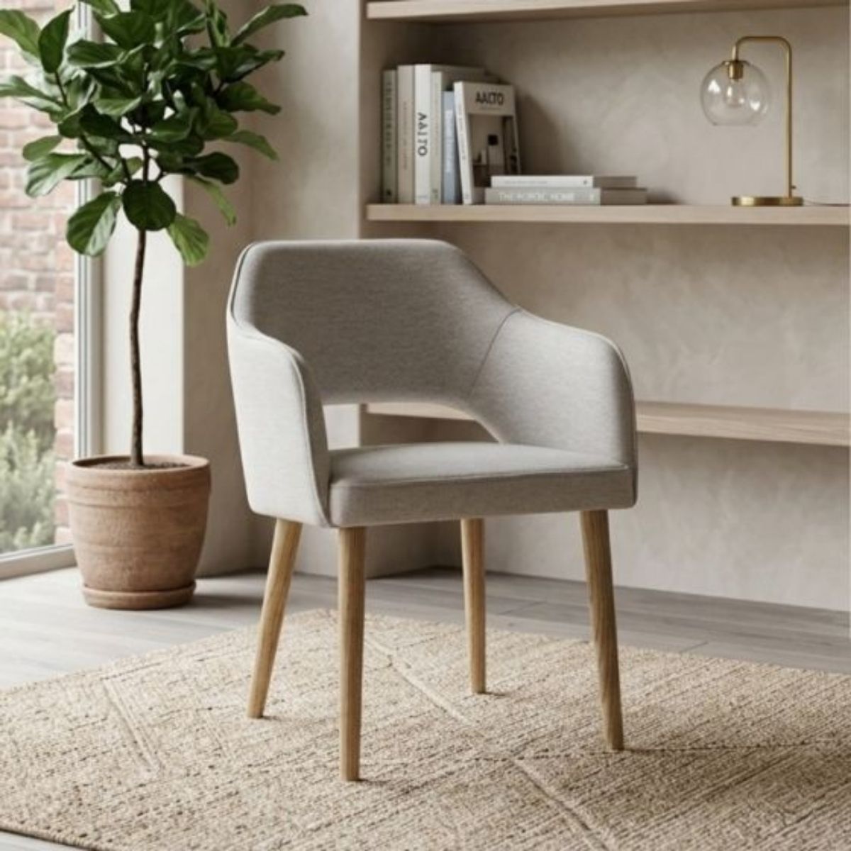 Trade Furniture Skye Boucle Dining Chair