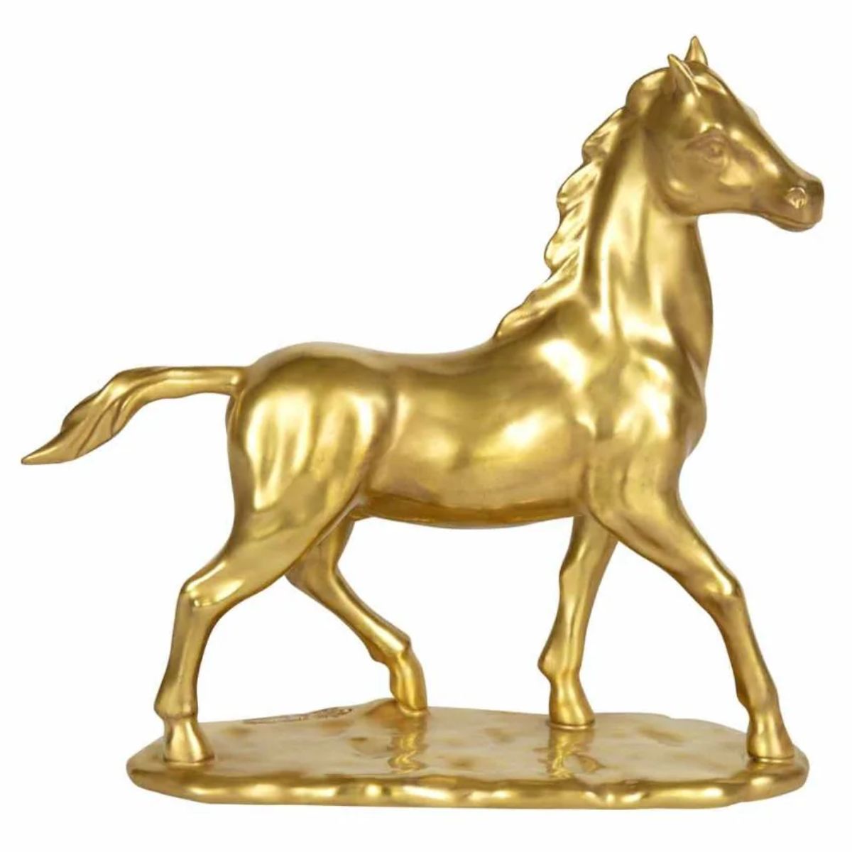 Villari Small Horse - Gold