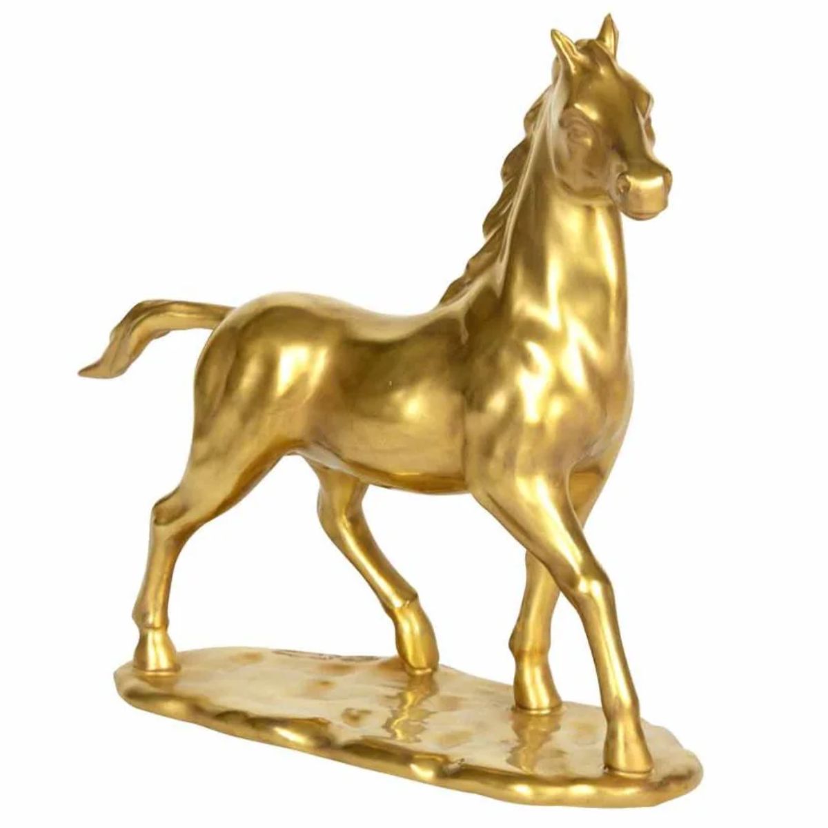Villari Small Horse - Gold