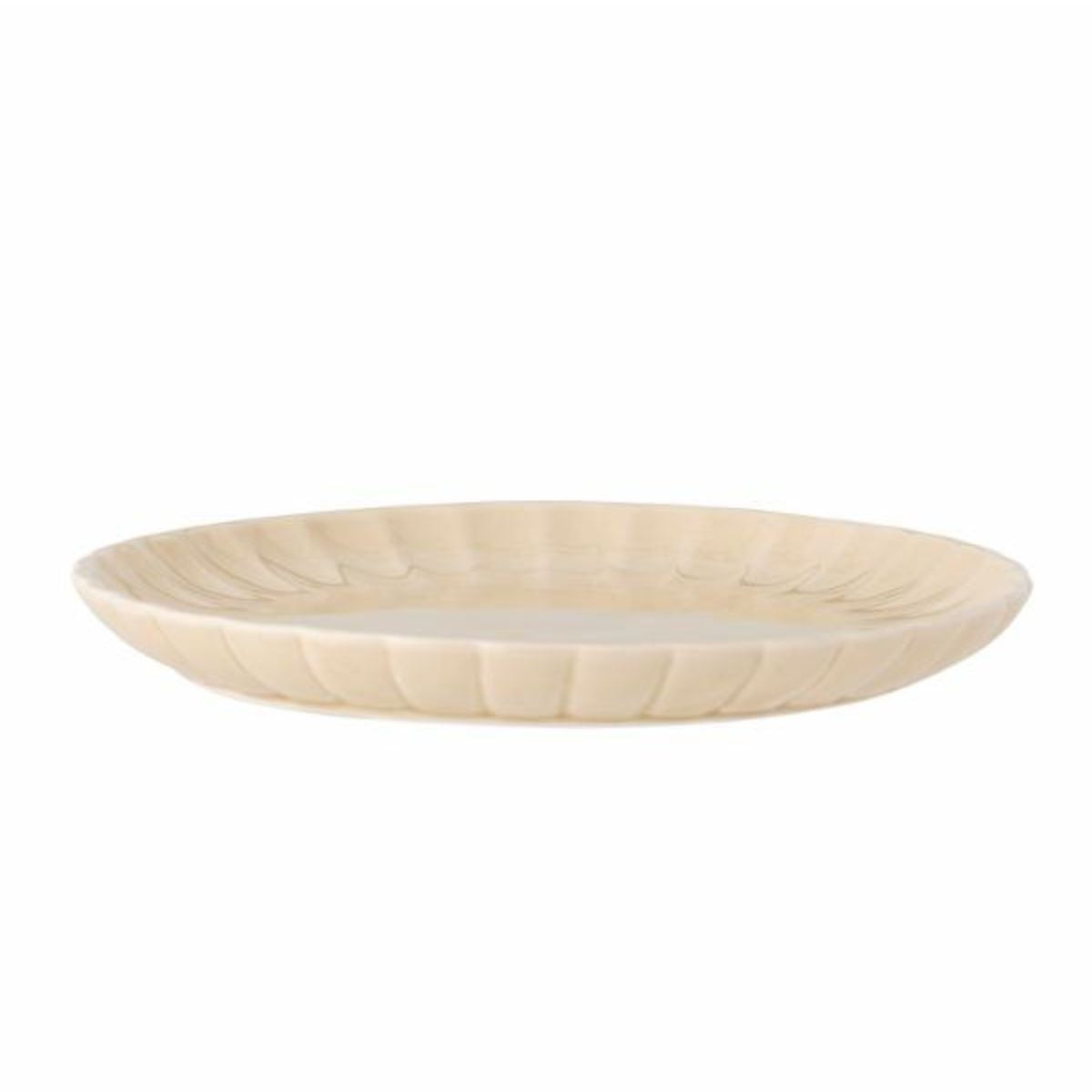 Bloomingville Small Round Plate Cream