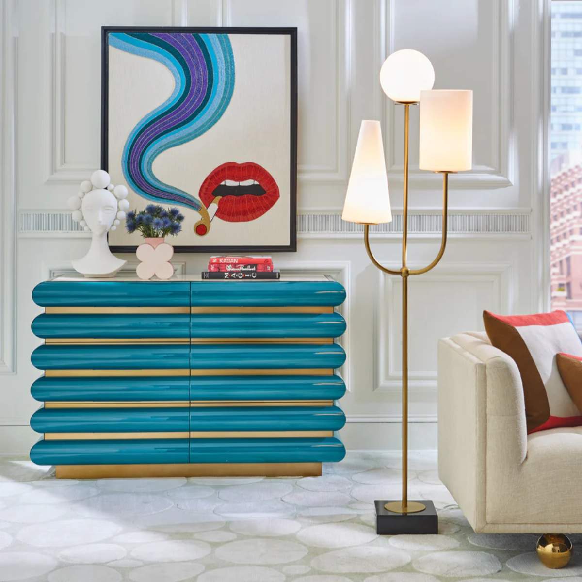 Jonathan Adler Smolder Beaded Art
