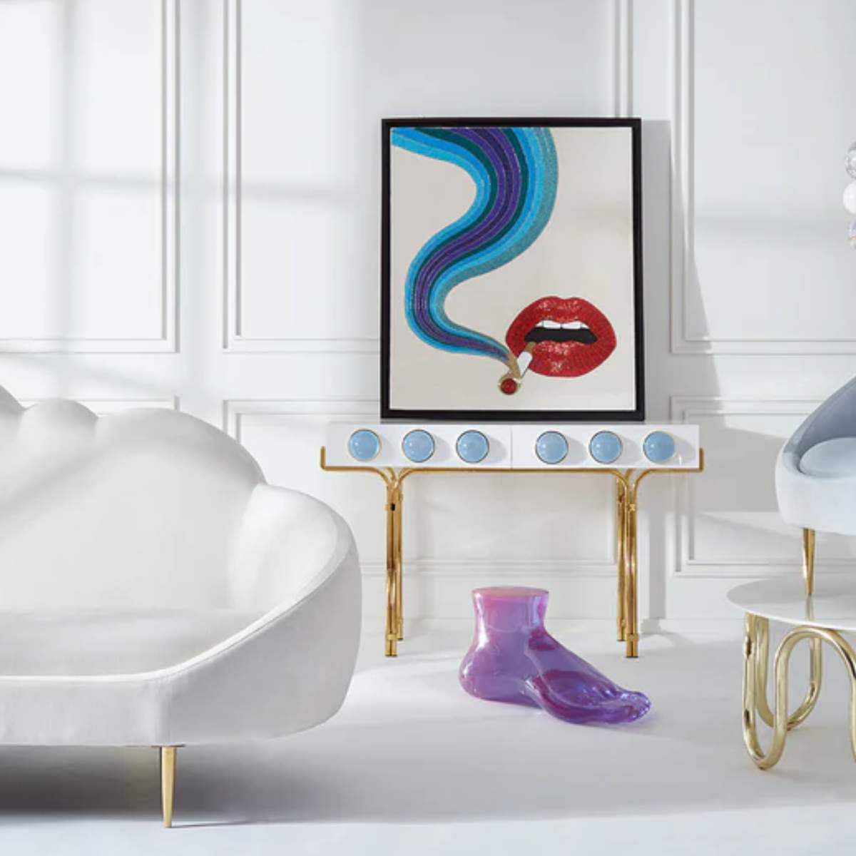 Jonathan Adler Smolder Beaded Art