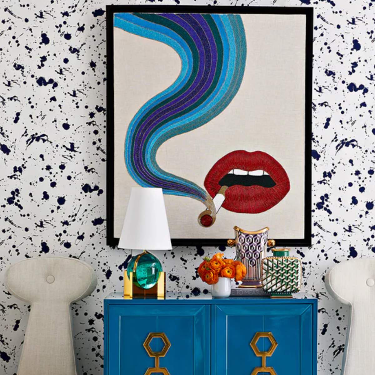 Jonathan Adler Smolder Beaded Art