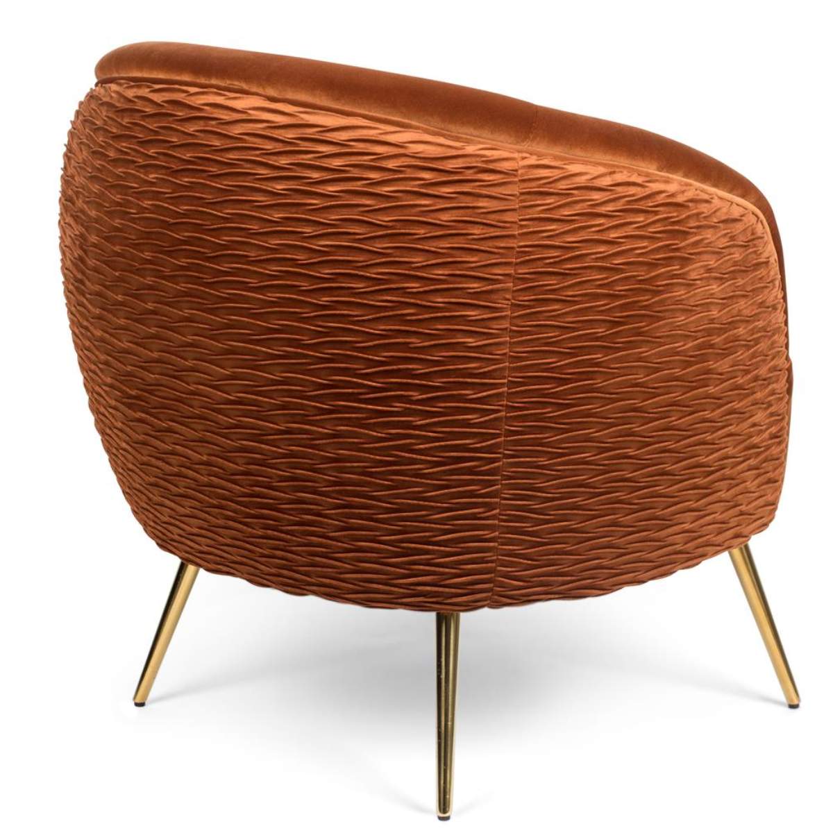 Bold Monkey So Curvy Lounge Chair Orange