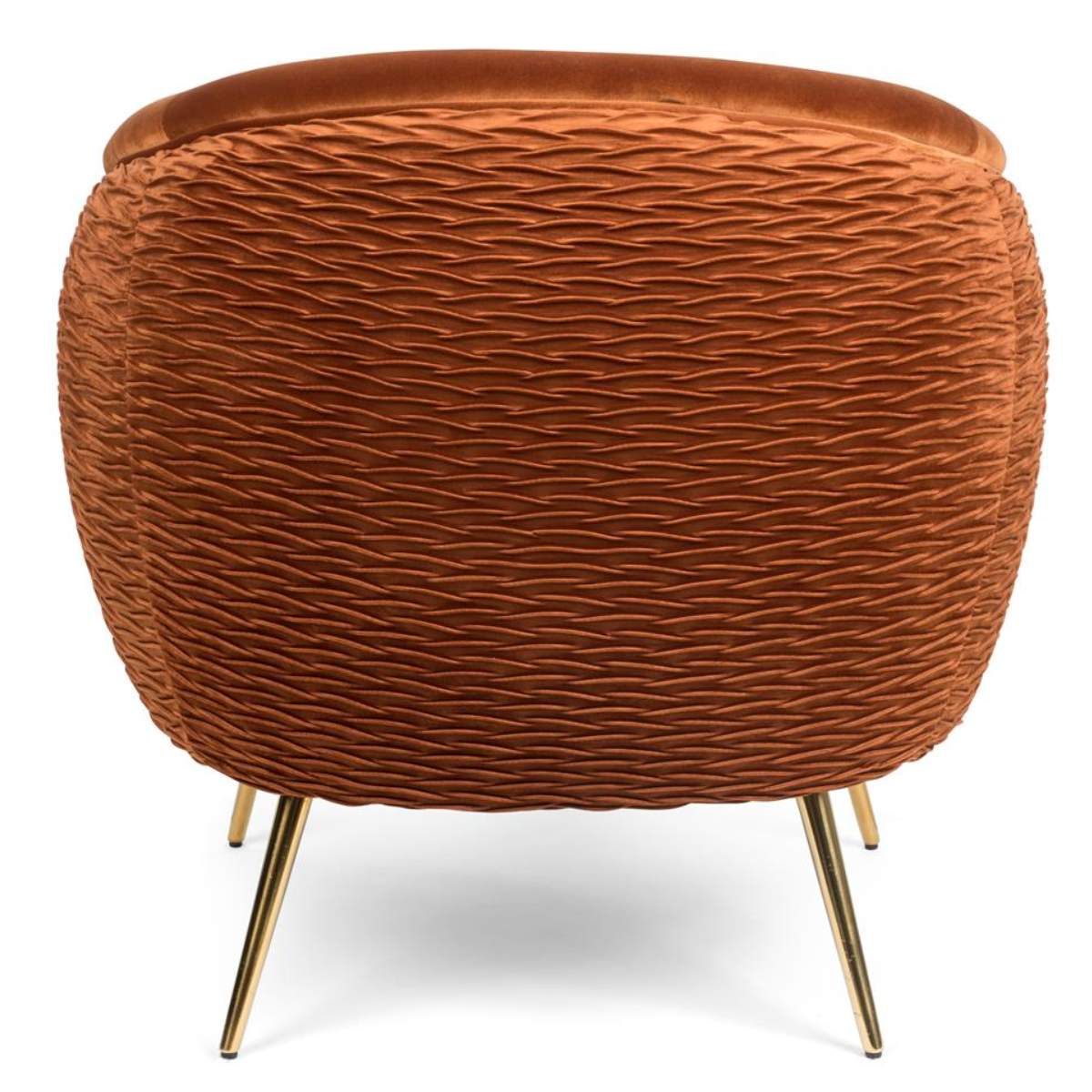 Bold Monkey So Curvy Lounge Chair Orange