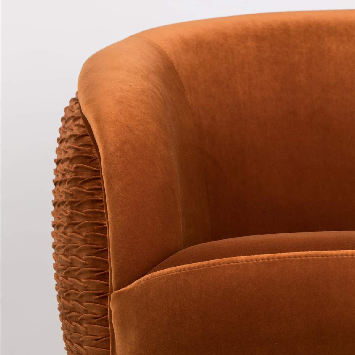 Bold Monkey So Curvy Lounge Chair Orange