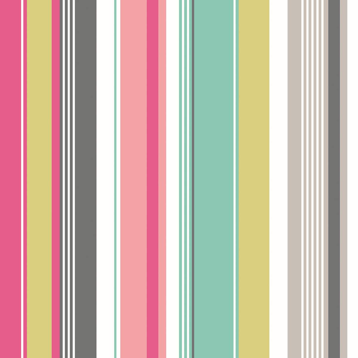 Ohpopsi So Stripey Barcode - Raspberry