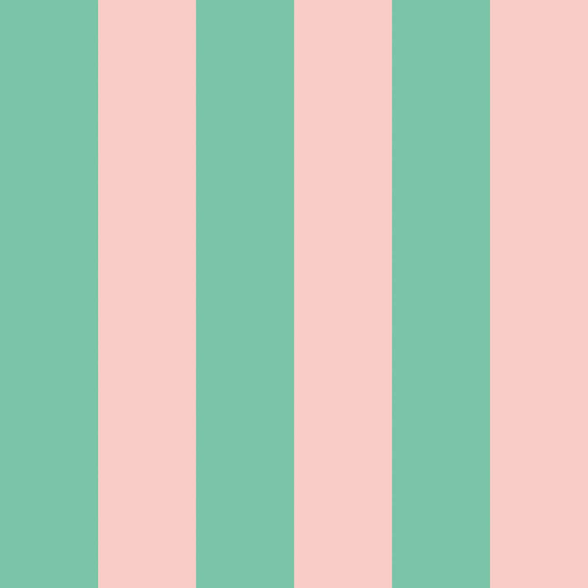 Ohpopsi So Stripey Bloc Stripe - Jade Blossom