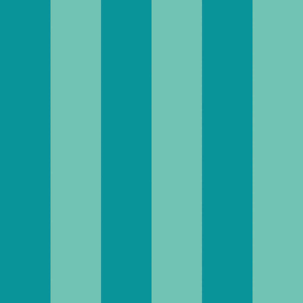 Ohpopsi So Stripey Bloc Stripe - Rich Teal
