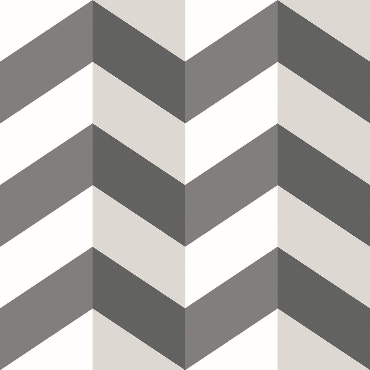 Ohpopsi So Stripey Illusion Chevron - Blackboard