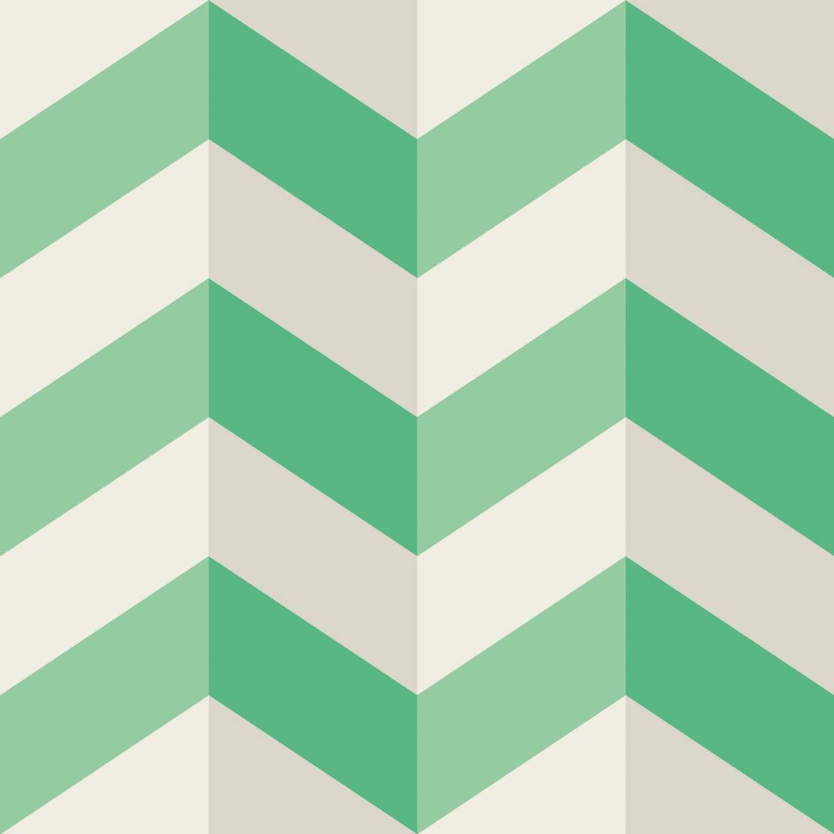 Ohpopsi So Stripey Illusion Chevron - Jade Twist