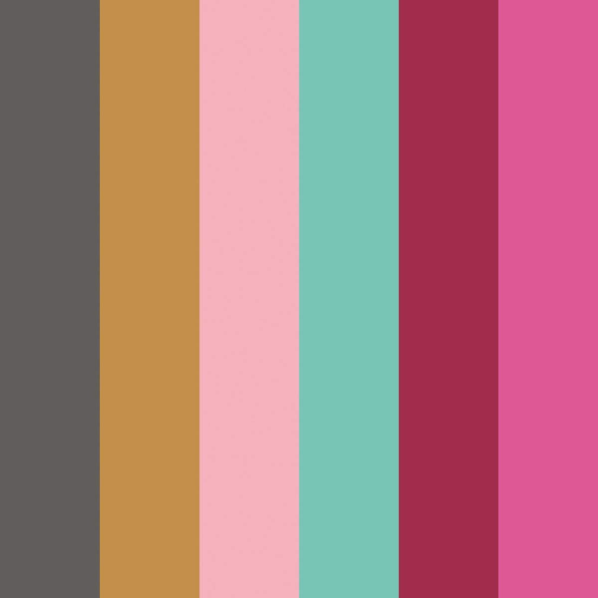 Ohpopsi So Stripey Rainbow Bloc - Hot Magenta