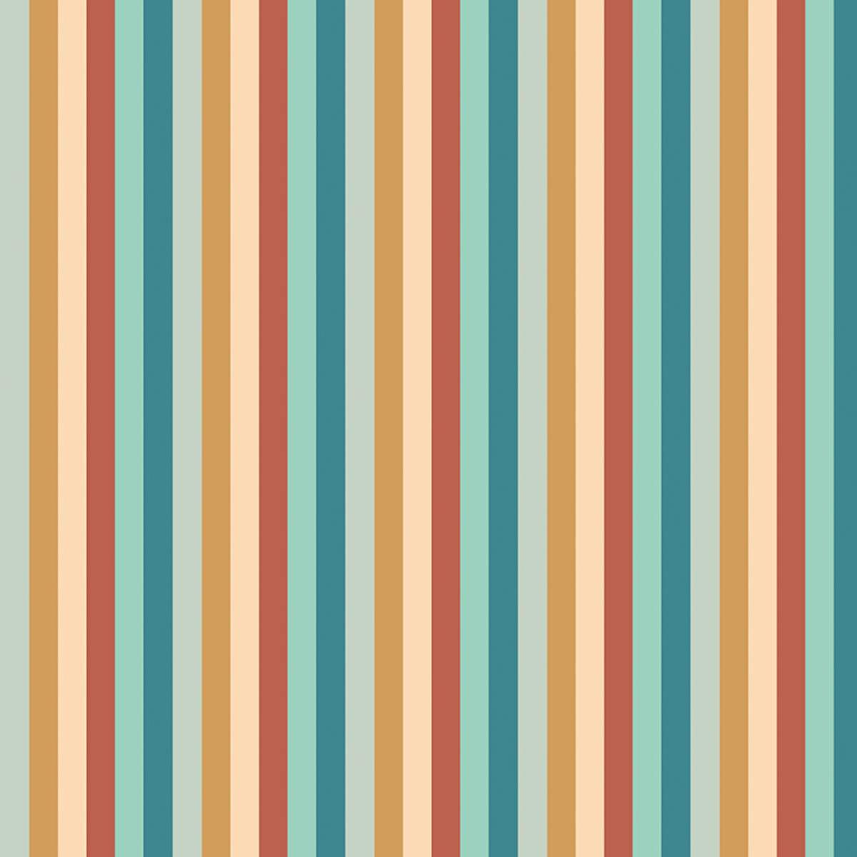 Ohpopsi So Stripey Rainbow Bloc - Teal Mix
