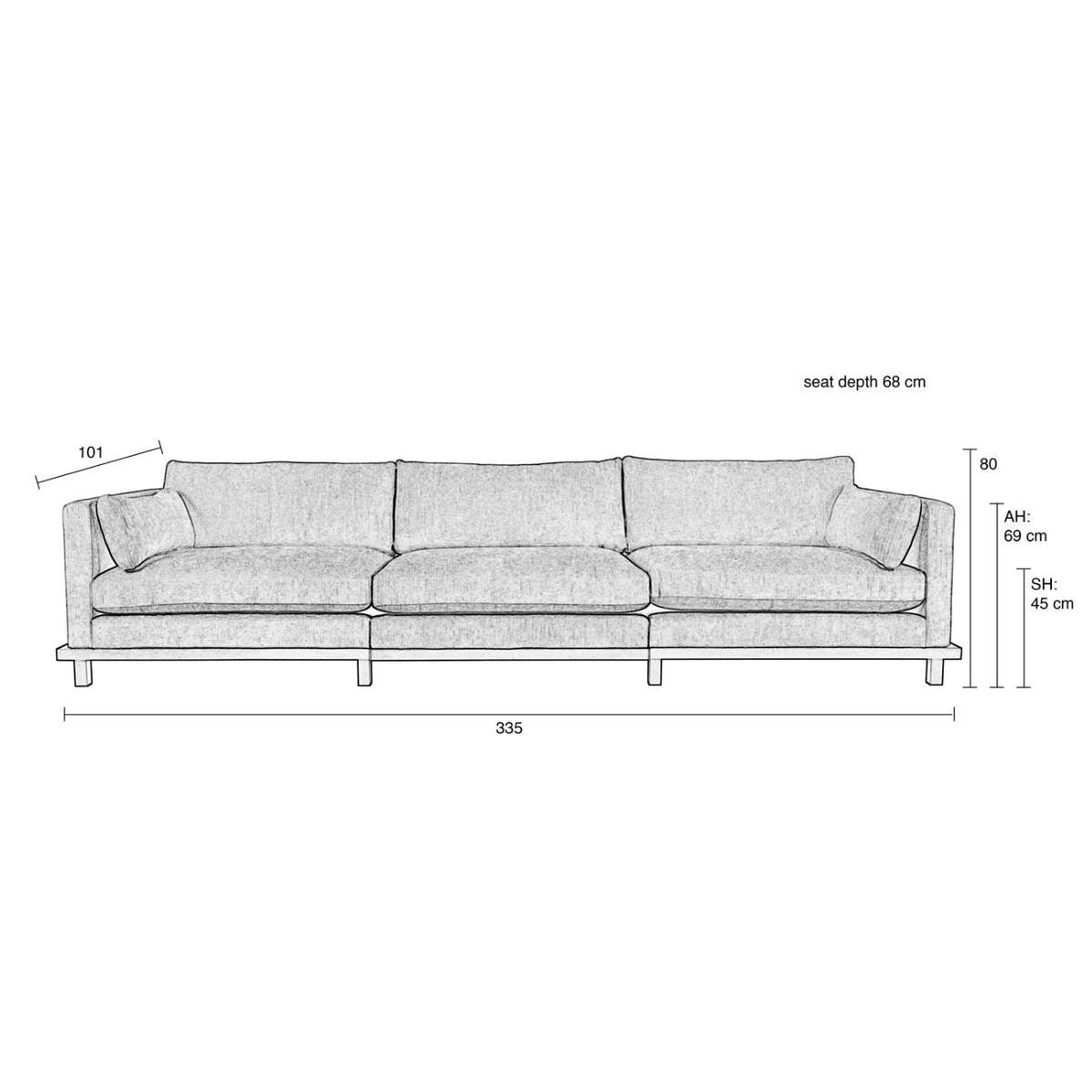 Zuiver Sofa Blossom