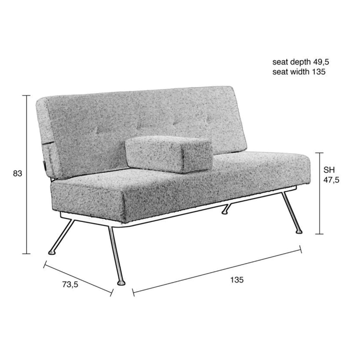 Zuiver Sofa Bowie
