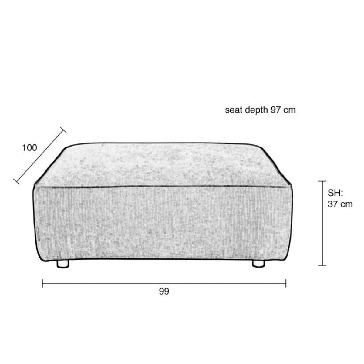 Zuiver Sofa Element Hunter