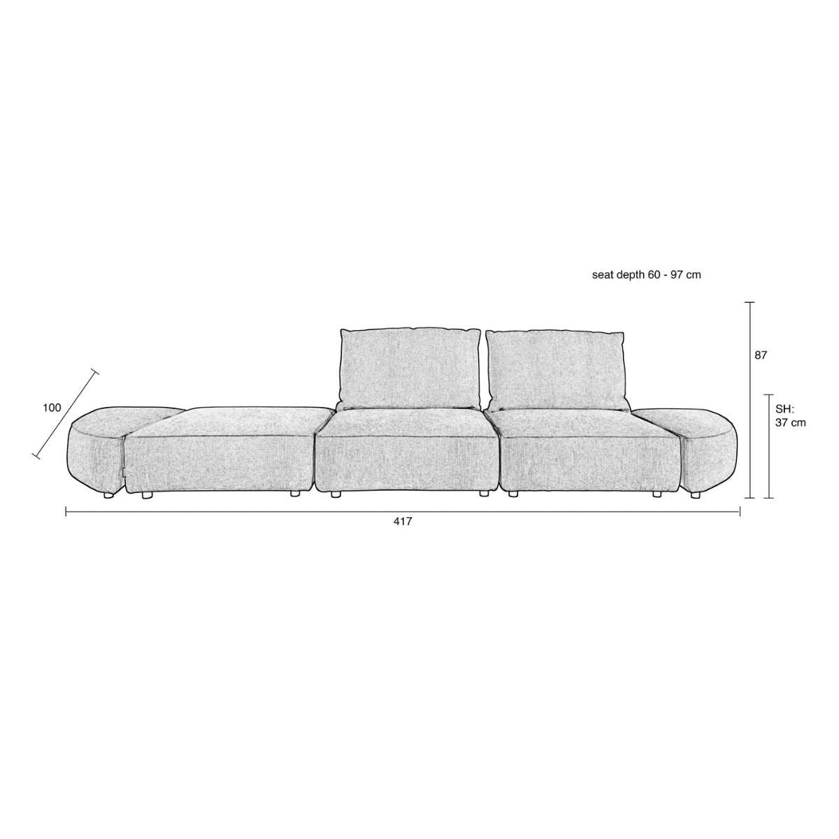 Zuiver Sofa Hunter