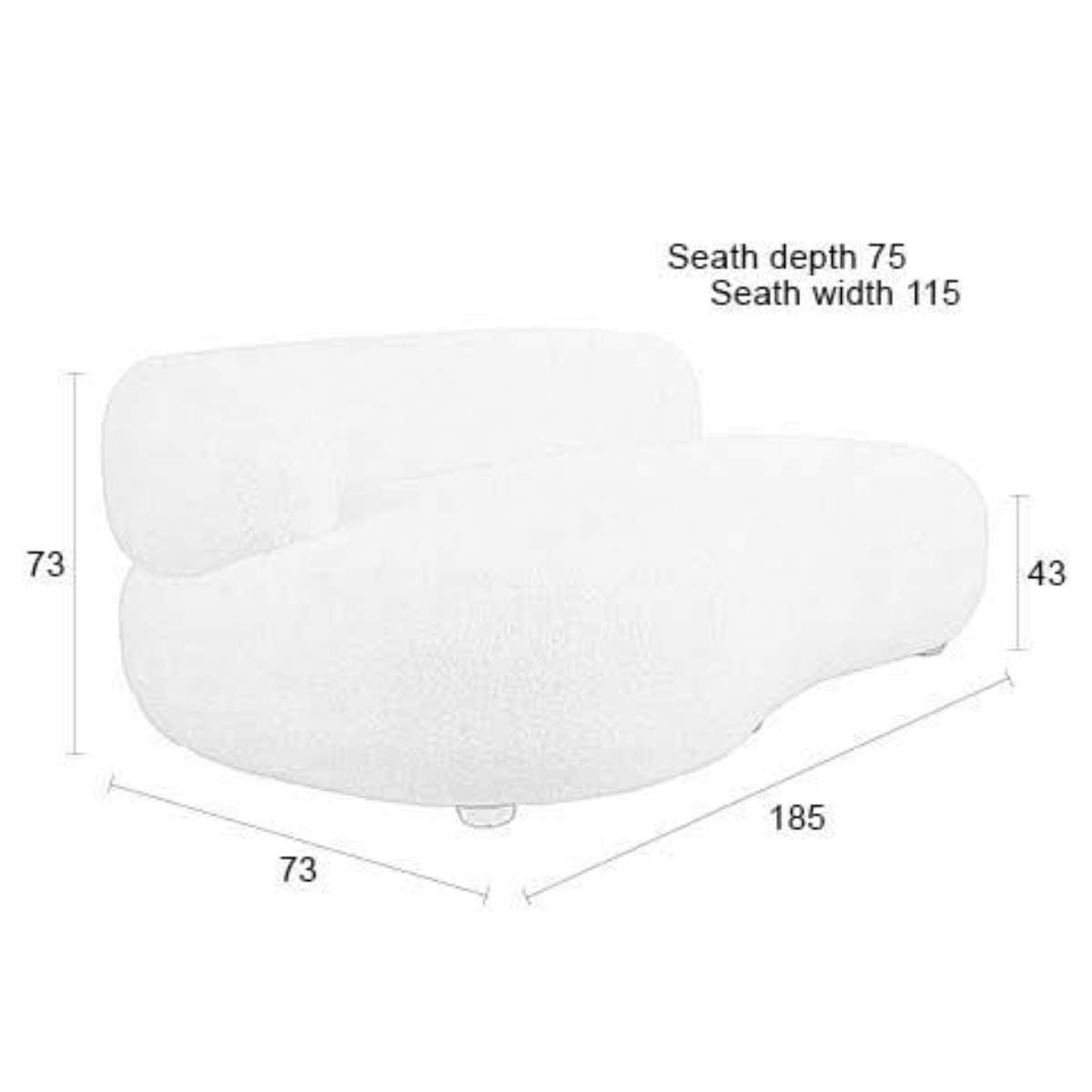 Beau&Co Sofa Noxx Beige