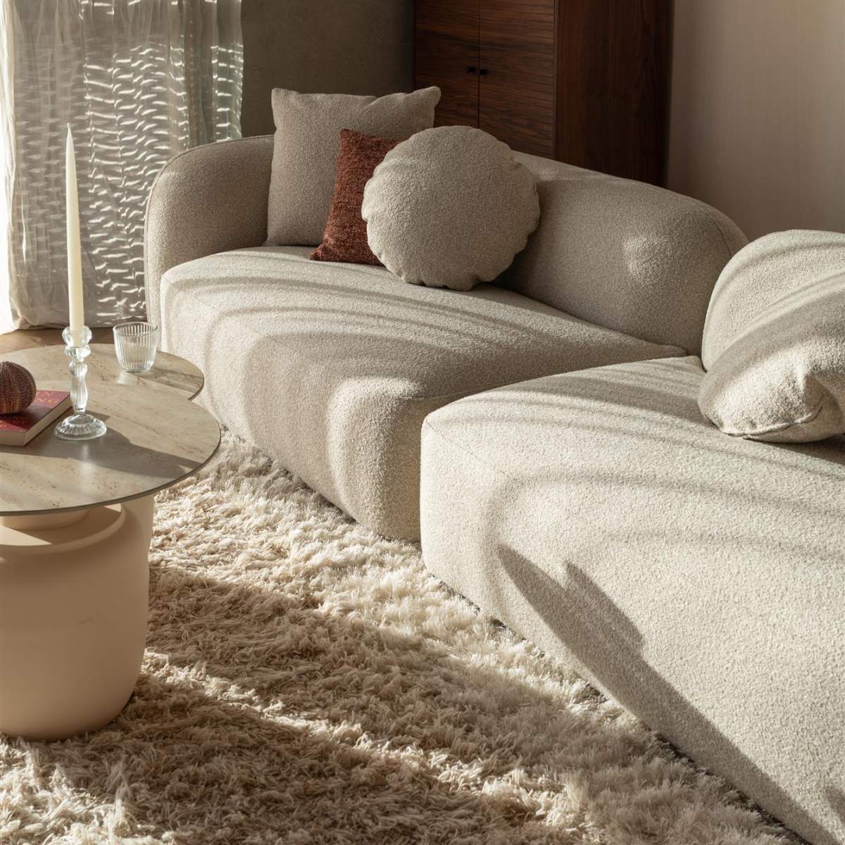 Beau&Co Sofa Perry 4-Seater