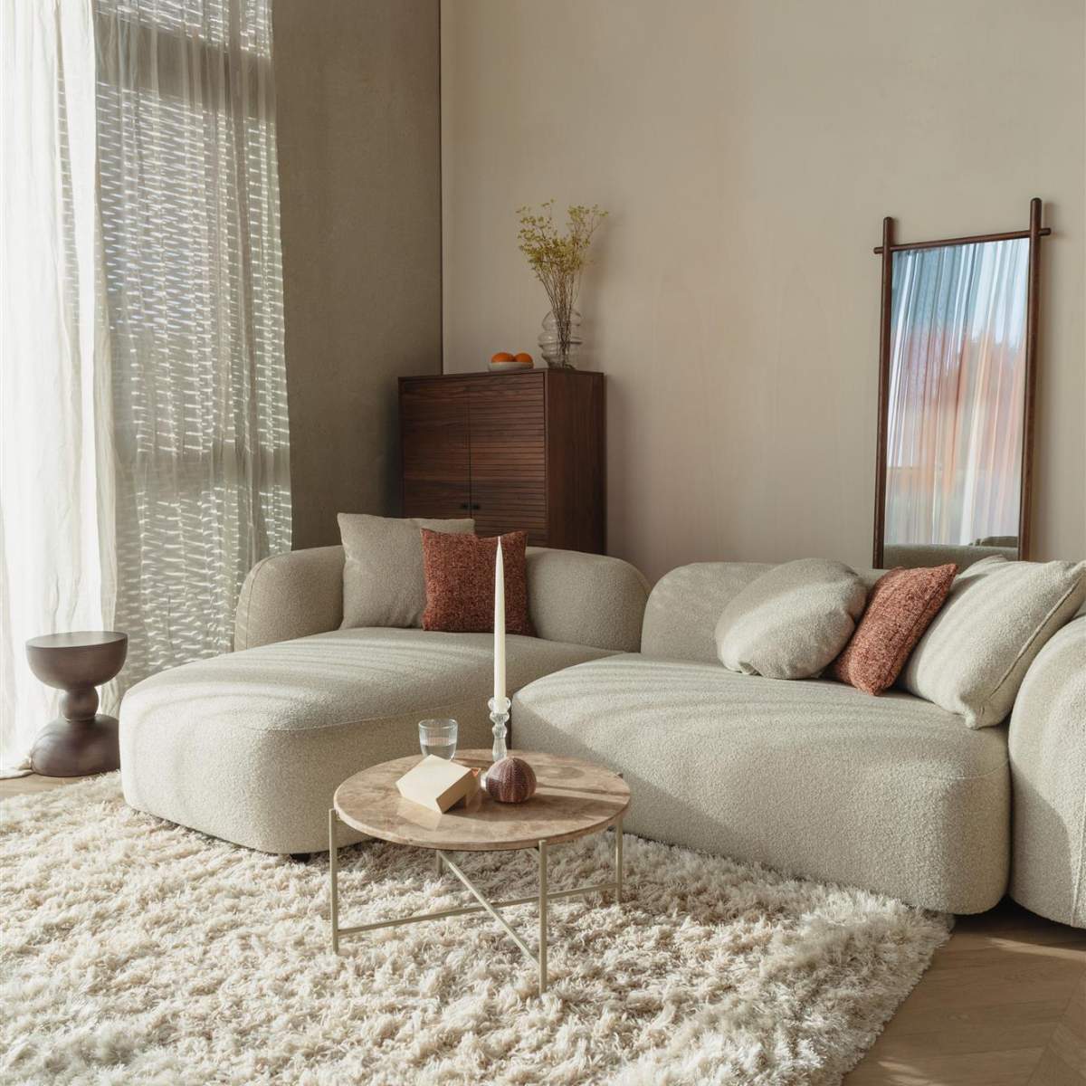 Beau&Co Sofa Perry Chaise Longue